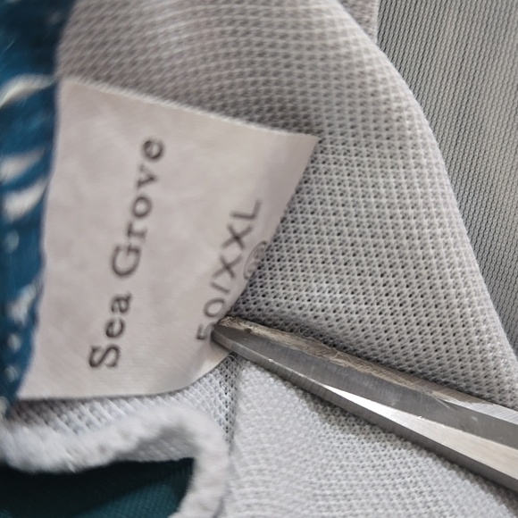 SEA GROVE Green Tropical Flamingo Print 2-Piece Swim Set Bottoms New, size XXL - Picture 8 of 8